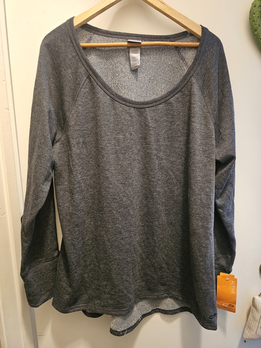 NWT C9 By Champion Loose Fit Active Performance Sweatshirt Gray XL Women's
